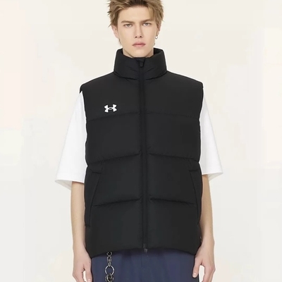 安德玛2025新款保暖羽绒马甲