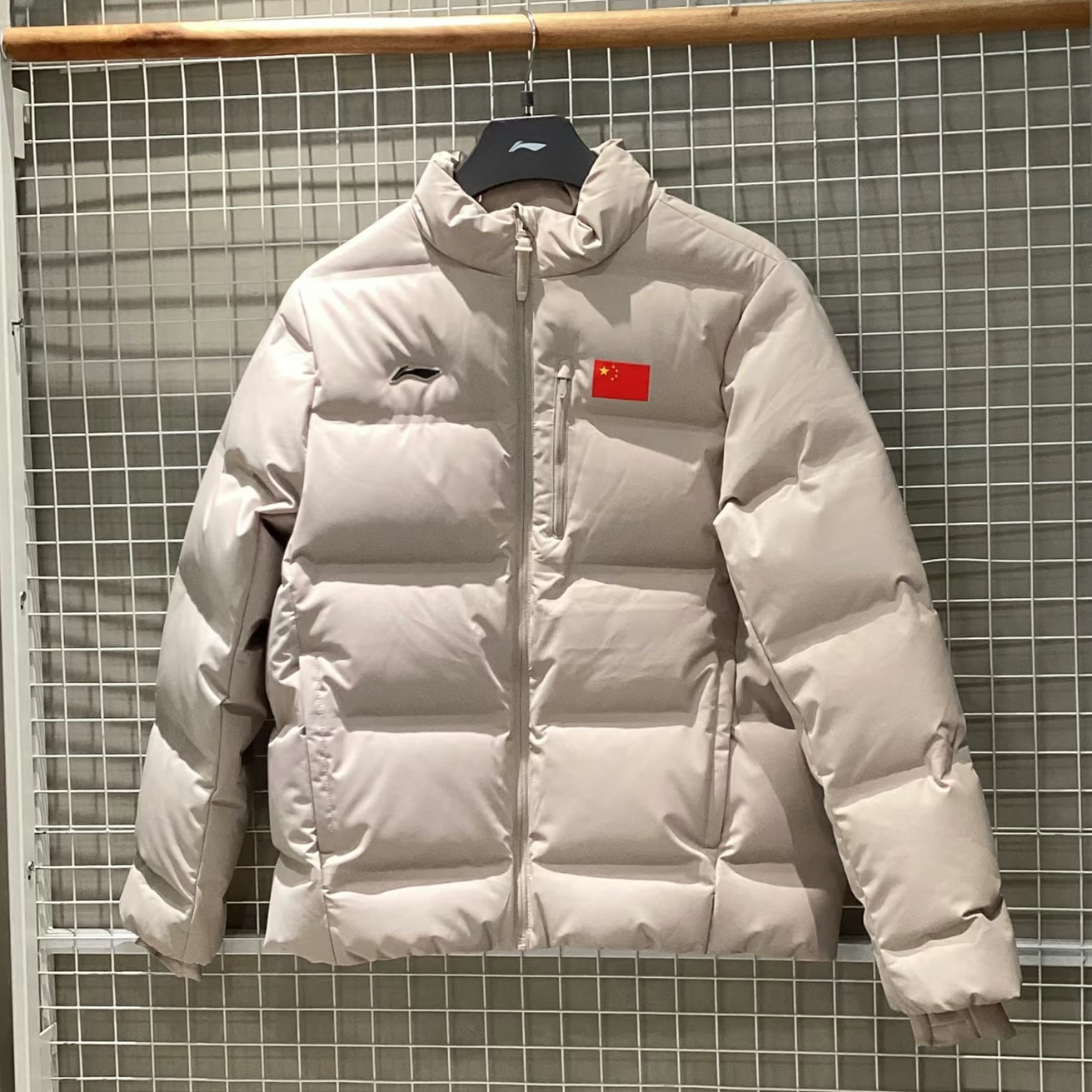 李宁25款荣耀系列90%鸭绒羽绒服