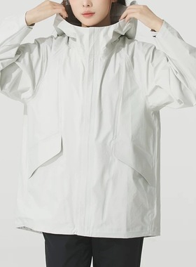 UA安德玛25款City Explorer女户外防风梭织连帽冲锋衣外套6005891