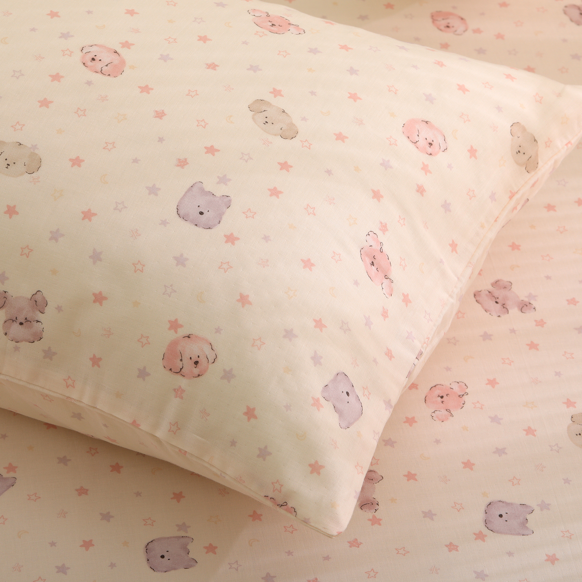 100全棉纯棉柔软母婴双层纱枕套