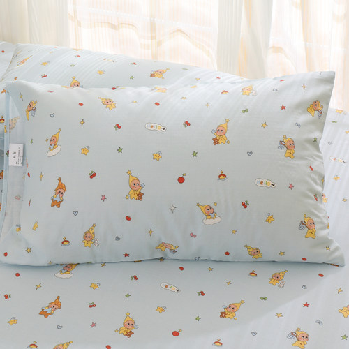 100全棉纯棉柔软母婴双层纱枕套