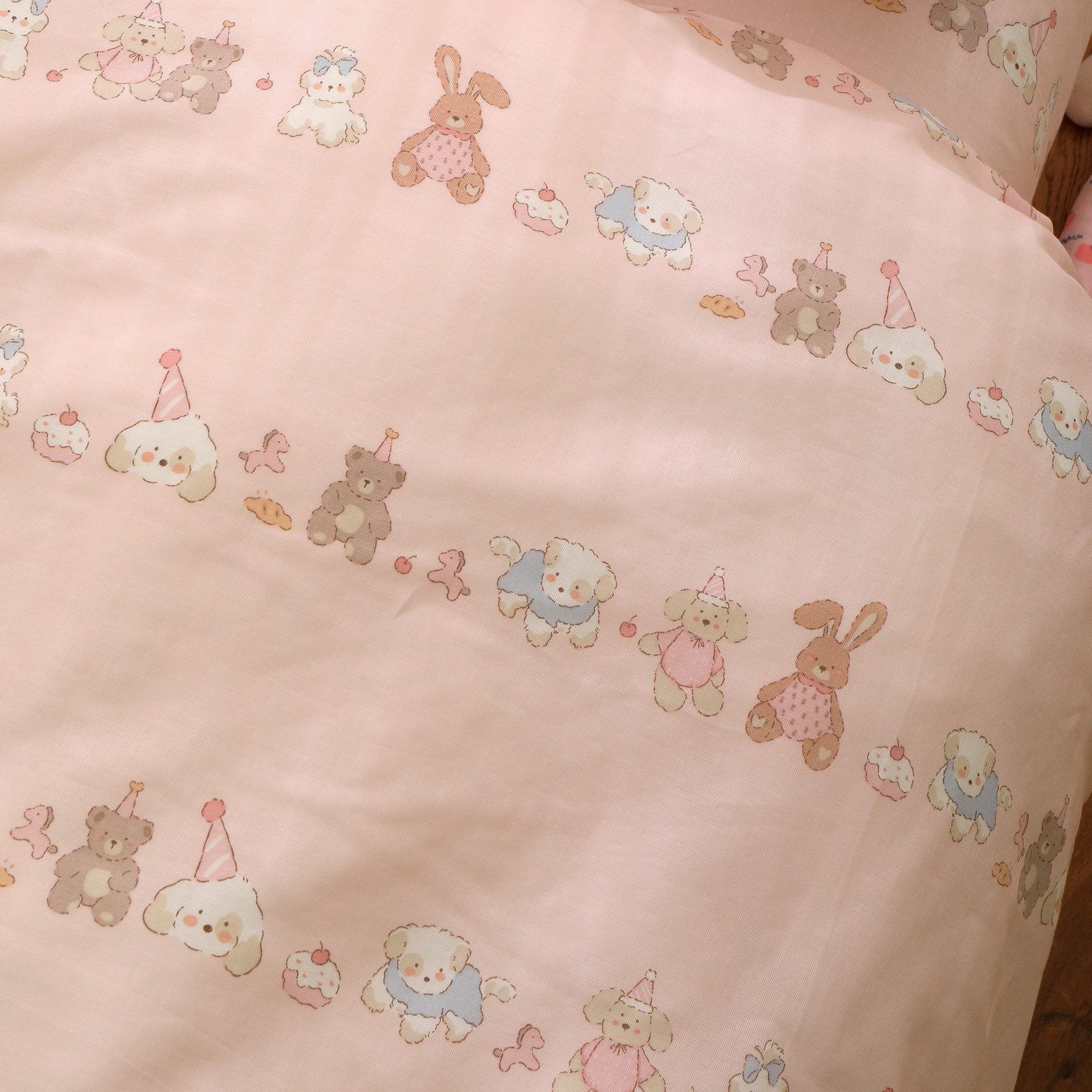 甜趣小狗粉色定制婴儿童双层纱床单单件纯棉100全棉学生宿舍四季,床上用品,床单,淘宝优惠券,粉丝福利购,淘宝优惠卷
