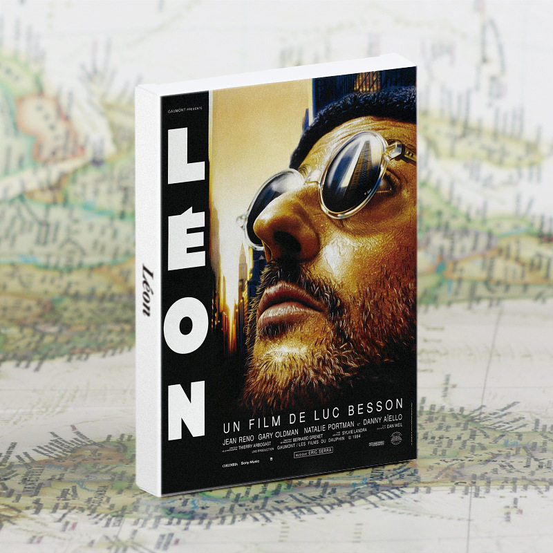 这个杀手不太冷电影装饰小海报明信片背景纸墙贴拍摄素材文艺卡片