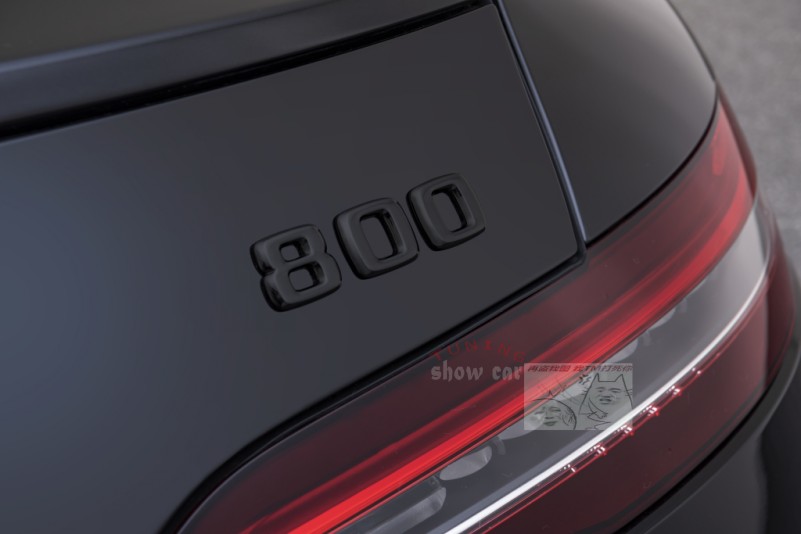 AM GT 800 巴博斯 全黑 字标 尾箱 标贴 法拉利红