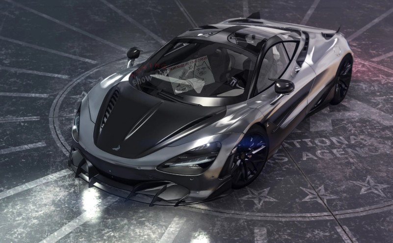 720S 改装 topc 鲨鱼包围 碳纤前唇 后唇 机盖 尾翼 侧裙 风口