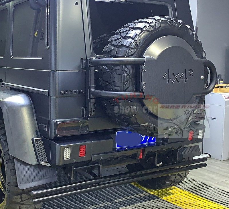 W463 G350 G500 G550 G63 G65 4x4 平方 巴博斯 备胎架 越野装备