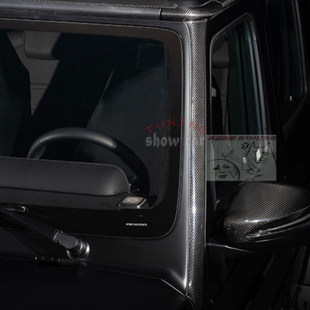 A柱 饰条 G350 G580 G63 G550 大G级 G500 贴片 W465 碳纤 新款