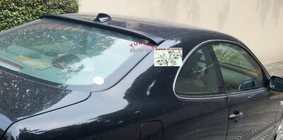 W208 CLK200CLK230CLK320CLK430CLK55 顶翼 roof spoiler