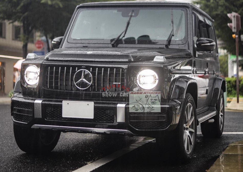 2019款 W464 G350 G500 G550 升级 G63 包围前杠 轮眉 中网 灯框