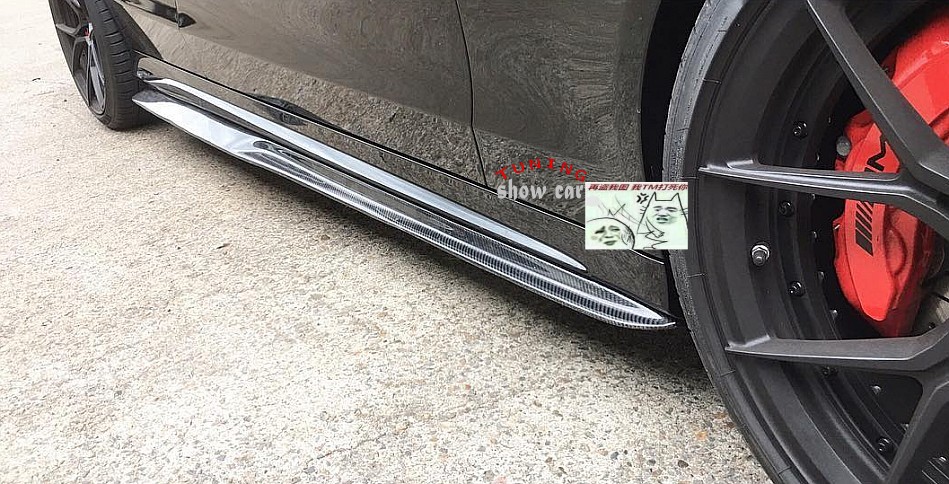 W205 C180C200C250C260C300C43C63 碳纤侧裙饰条 PSM 下护板