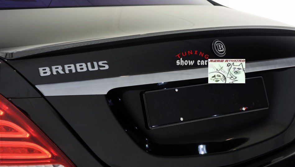 W222 S320S350S400S500S450S600S65 尾箱 巴博斯 LED 发光标