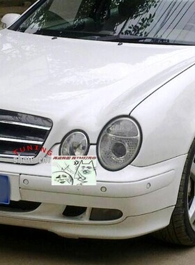 W208 CLK200CLK230CLK320CLK430CLK55 大星标 中网 鬼面罩