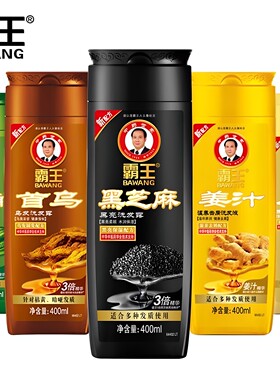 霸王去屑控油黑芝麻姜汁洗发水