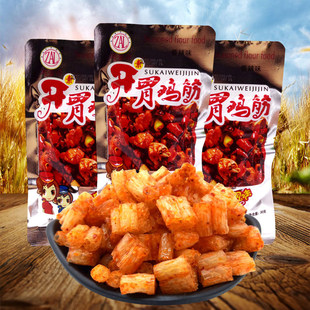周爱林素开胃鸡筋辣条8090后童年儿时怀旧零食校园小卖铺小吃面筋