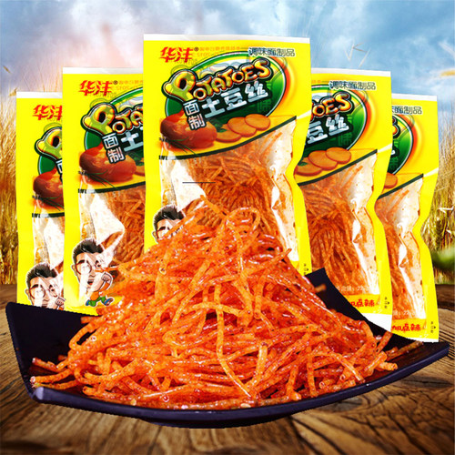 土豆丝童年怀旧麻辣小吃
