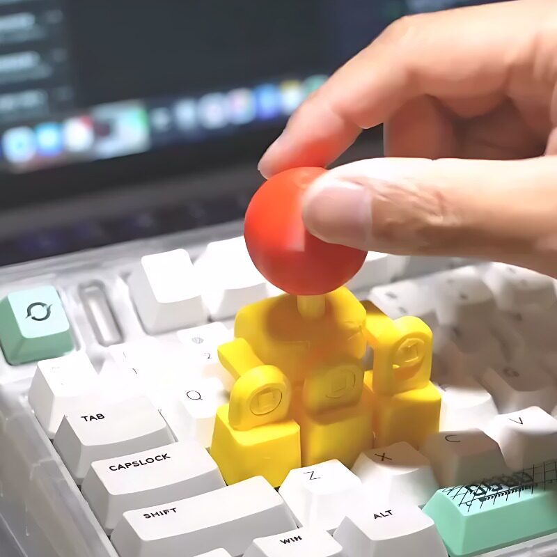 摇杆键帽键盘手柄3D打印wad立体方向键操纵杆游戏摇把手走位神器