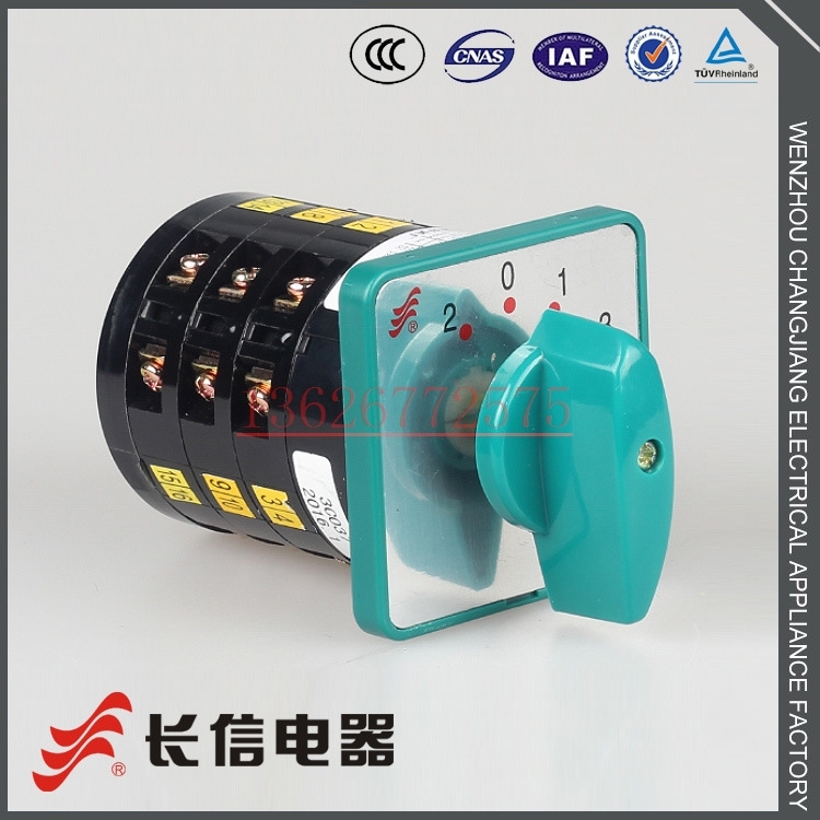 长信牌 万能转换开关LW6D-5/3C037机床控制线路转换开关