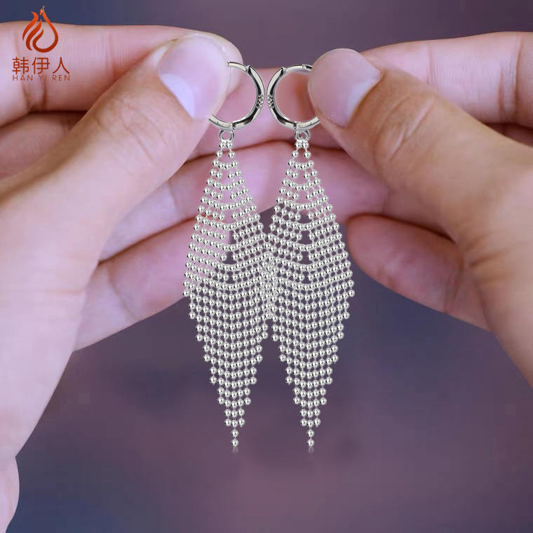 韩伊人欧美纯银女925气质高级