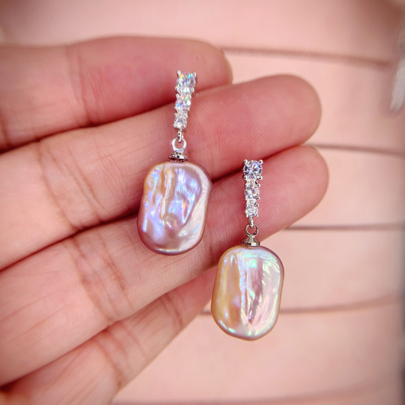 天然淡水珍珠巴洛克珍珠不过敏