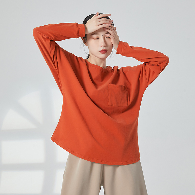 共妍现代舞大码宽松长袖练功服