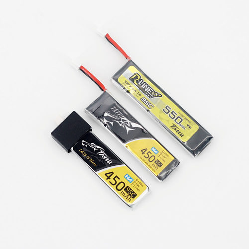 格氏ACE格式锂电池 TATTU 1S 3.8V 450 550mAh 95C PH BT2.0插头