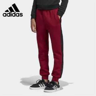 Adidas/阿迪达斯正品三叶草 TAPE PANTS 大童装休闲裤子 EI7455