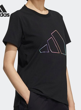 Adidas/阿迪达斯正品新款女子休闲运动型格短袖T恤 GP0675
