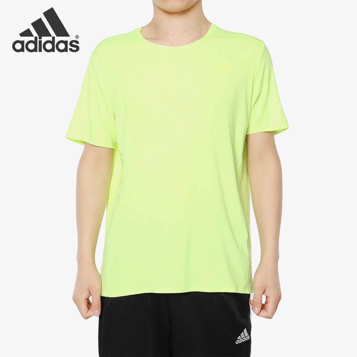 Adidas/阿迪达斯正品Climachill 男子运动跑步短袖T恤 DQ1850 运动服/休闲服装 运动T恤 原图主图