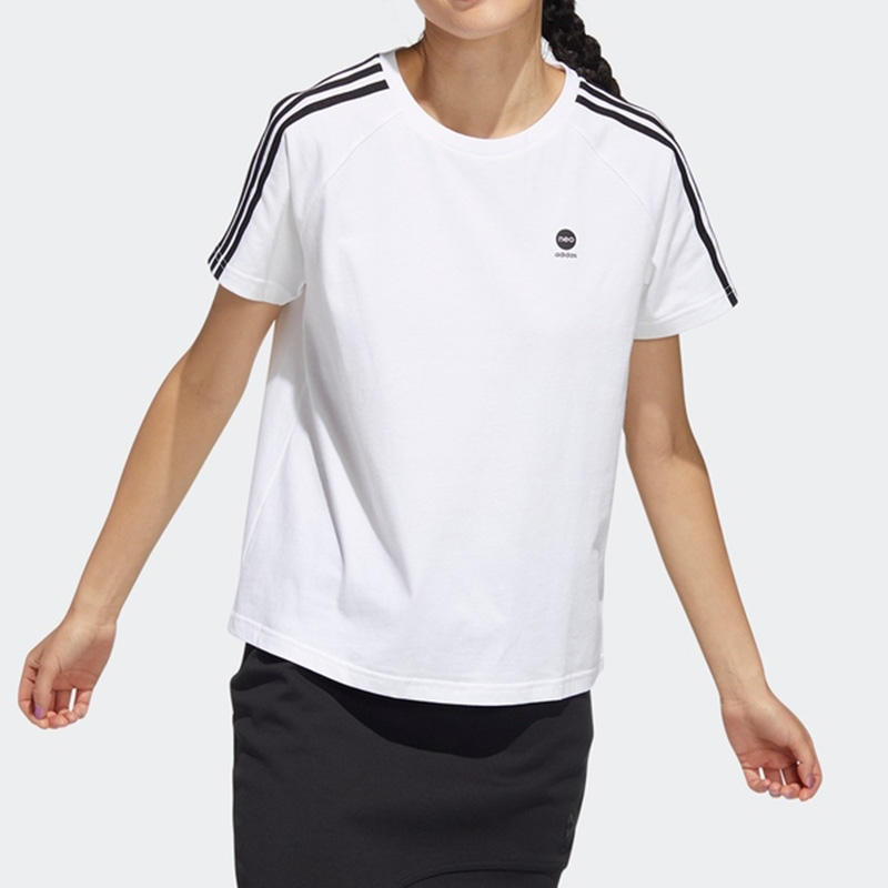 Adidas/阿迪达斯女子运动短袖