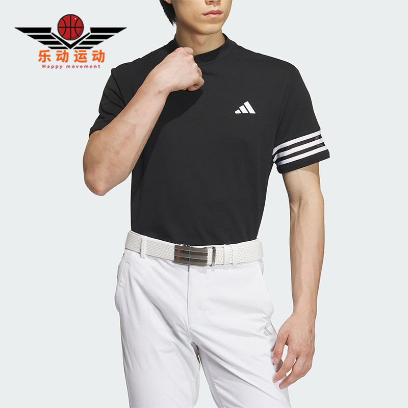 阿迪达斯男士高尔夫运动短袖T恤