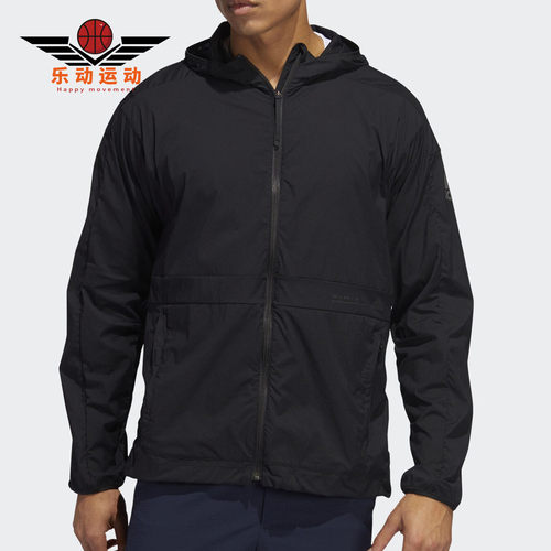Adidas/阿迪达斯正品夏季新款男子连帽运动休闲夹克FT2783