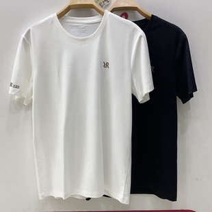 夏季新品庄泰2139男士短袖T恤男士休闲百搭吸汗透气圆领纯色白搭