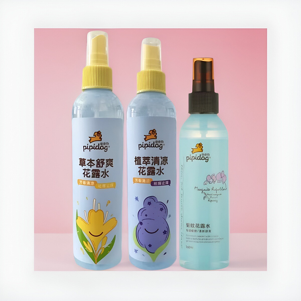 驱蚊金银花祛痱花露水皮皮狗