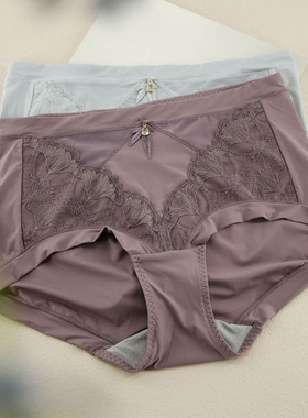 绯格贝缇F15842P中腰平角透气轻提臀内裤F15841 F15842配套小裤女