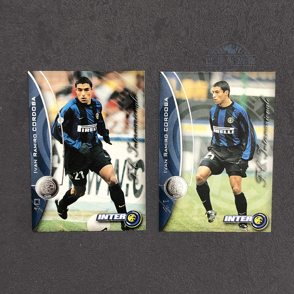 科尔多巴国际米兰1999/2000赛季足球官方球星卡ds意甲inter milan