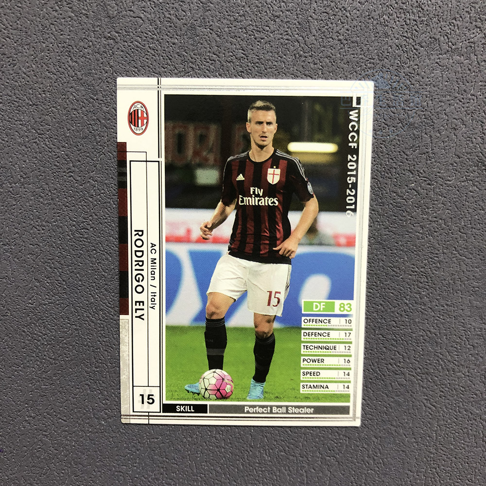 149罗德里戈·埃利ac米兰panini帕尼尼2015球星卡2016意甲WCCF官