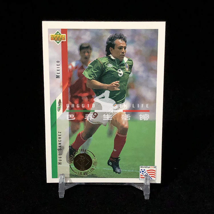 球星卡 1994 美国世界杯 UPPER DECK UD 亚德 金标 墨西哥