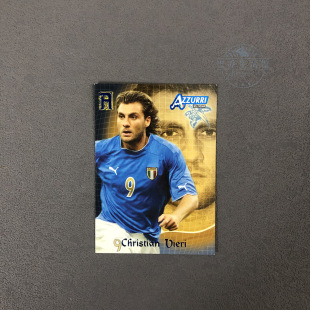 32 Panini帕尼尼2004意大利国家队AZZURRI球星卡官方维埃里 vieri