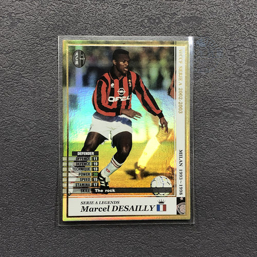 塔索蒂ac米兰panini帕尼尼2002球星卡2003意甲WCCF官方足特卡