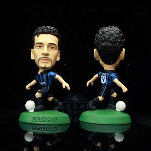 球迷生日礼物意甲足球公仔玩偶prostars xl正品超大巴乔国际米兰