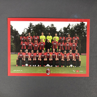 ac米兰2021全家福2022官方明信片片白皮奥利伊布托纳利莱奥特吉鲁