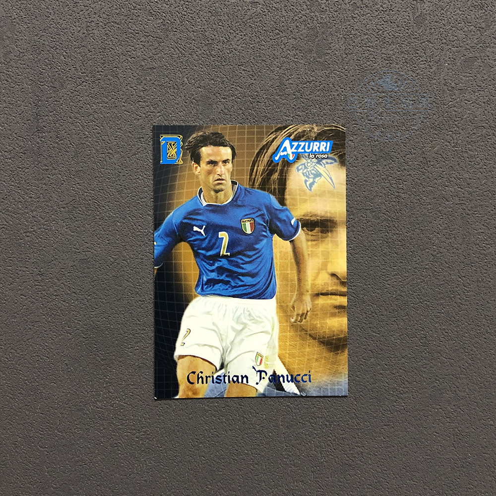 14 Panini帕尼尼2004意大利队AZZURRI球星卡官方 帕努奇