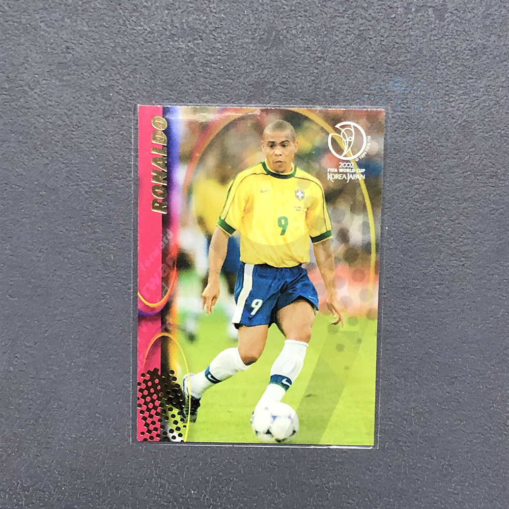 帕尼尼PANINI球星卡2002世界杯官方足球迷大罗纳尔多ronaldo巴西