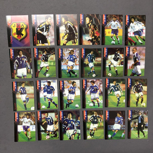 帕尼尼PANINI球星卡足球 日本国家队jfa 2002世界杯四国版