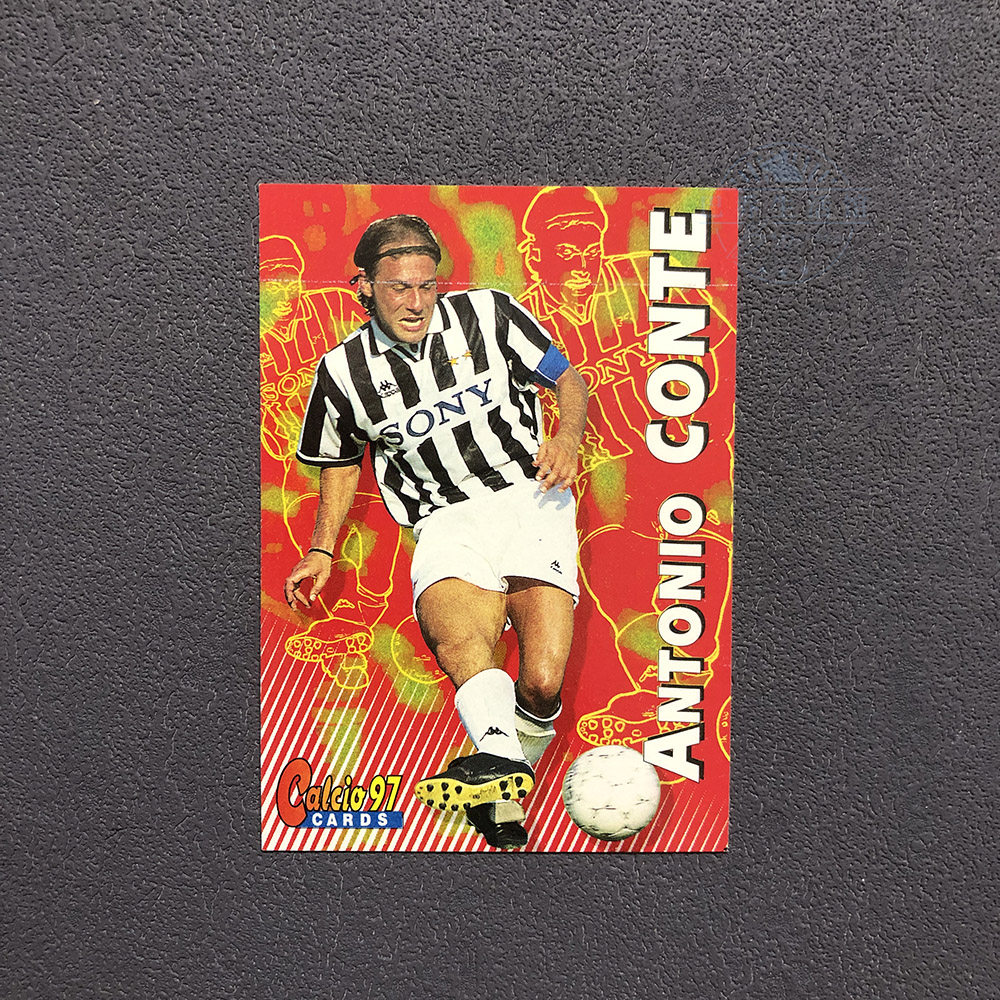 孔蒂 官方球星卡尤文图斯欧版1996意甲97足球1997帕尼尼panini