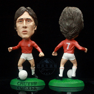 球迷生日礼物意甲足球公仔玩偶prostars正品xl超大荷兰 克鲁伊夫