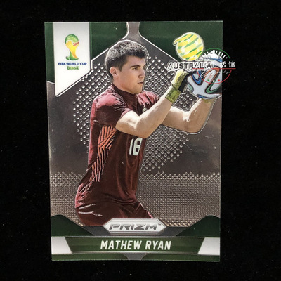 球星卡prizm世界杯2014帕尼尼panini普卡base足球 澳大利亚  门将