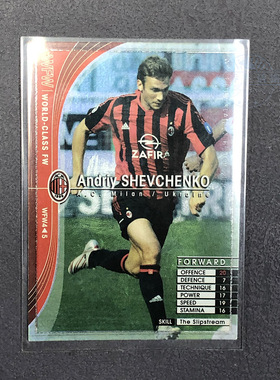 舍甫琴科ac米兰panini帕尼尼2005球星卡2006意甲WCCF官方足特卡