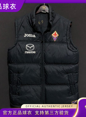 佛罗伦萨fiorentina羽绒背心足球衣队服正品训练官方朱塞佩罗西