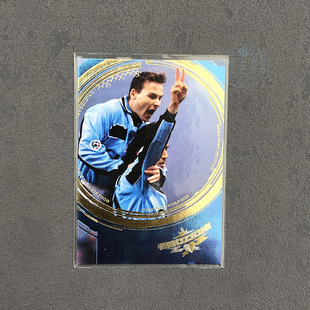 曼奇尼内德维德球星卡2000意甲1999帕尼尼拉齐奥官方足球E大圈特